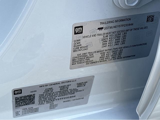 2026 GMC Sierra 2500 HD Denali Ultimate