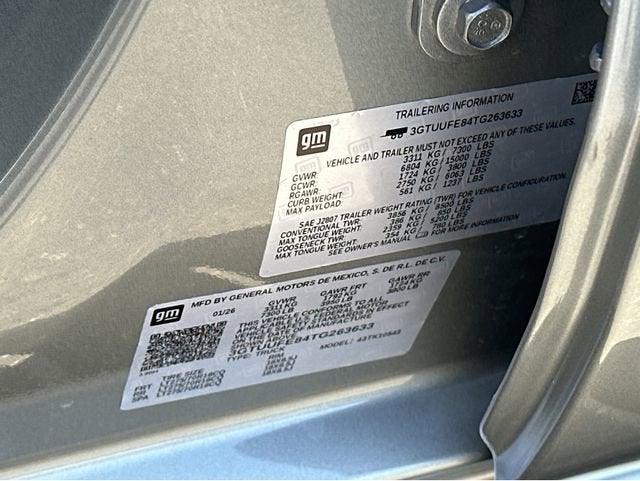 2026 GMC Sierra 1500 AT4X