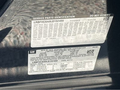 2020 Buick Envision Essence Group