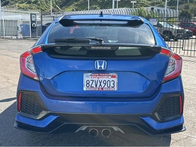 2019 Honda Civic Hatchback Sport