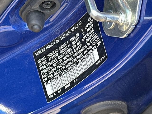 2019 Honda Civic Hatchback Sport