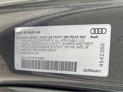 2023 Audi A7 Premium Plus