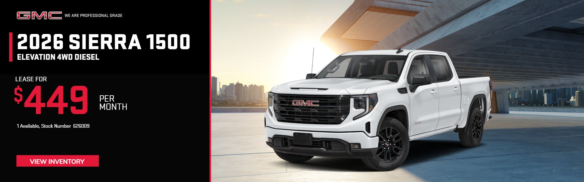 2026 GMC Sierra Elevation 4wd